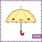 Pixel - WW Umbrella charm