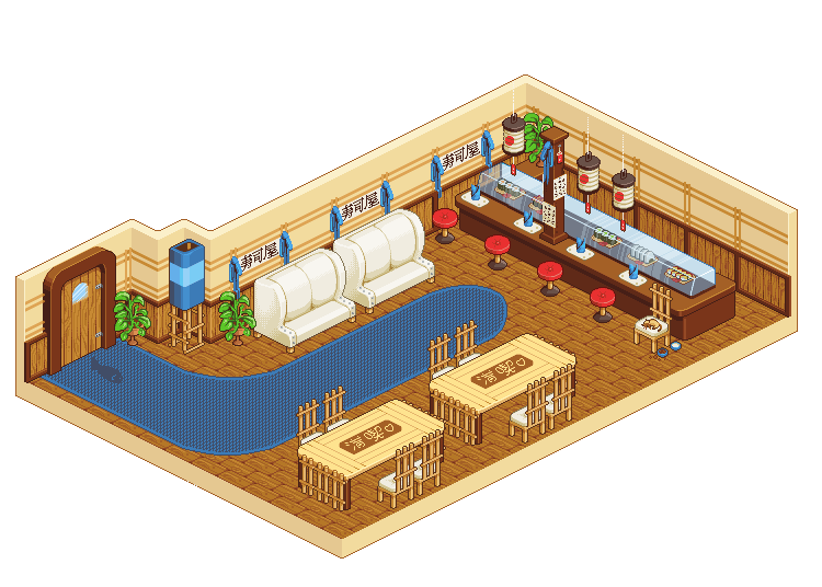 Pixel - Yummi Sushi Room