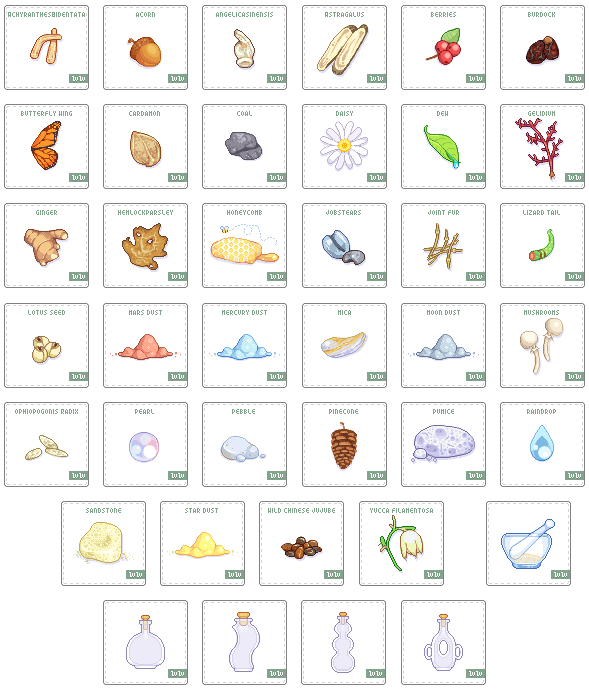 Pixel - WW Potion Pieces