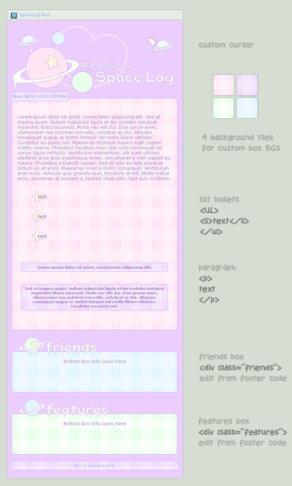 Jr. Log Samples JRNL - Space Log by firstfear on DeviantArt