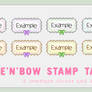 Stamp - Lace'n' Bow Template