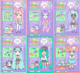Adopt - Slyme Grrls Batch 1 : Closed