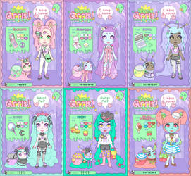 Adopt - Slyme Grrls Batch 1 : Closed