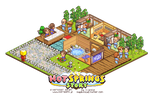 Pixel - Hotspring Checkin by firstfear