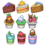 Pixel - Easter Cakes