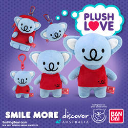 Smiling Bear Bandai Plush Range launched