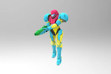 Samus Aran Fusion suit render test 1