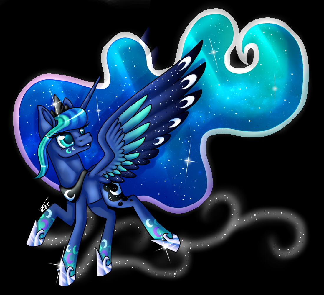 Rainbow Power Princess Luna (Remake)