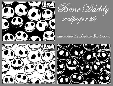 bone daddy wallpaper tile