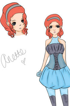 Anette drawn for a friend