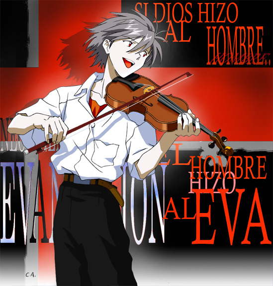 kaworu violin rojo