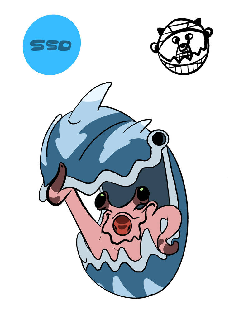 Experiment 458 Experiment 550: Clammy by tombola1993 on DeviantArt