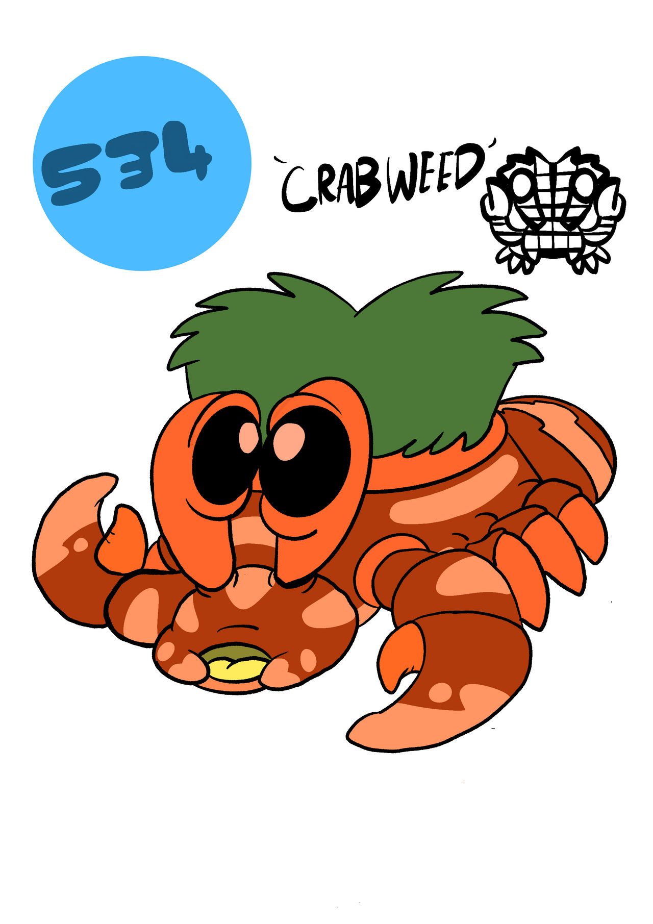 Experiment 458 Experiment 534: Crabweed by tombola1993 on DeviantArt
