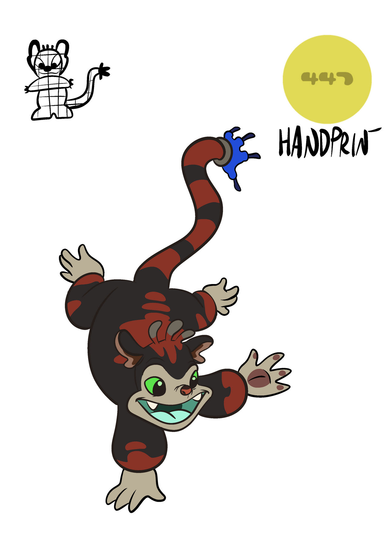 Experiment 474 Experiment 447: Handprint by tombola1993 on DeviantArt