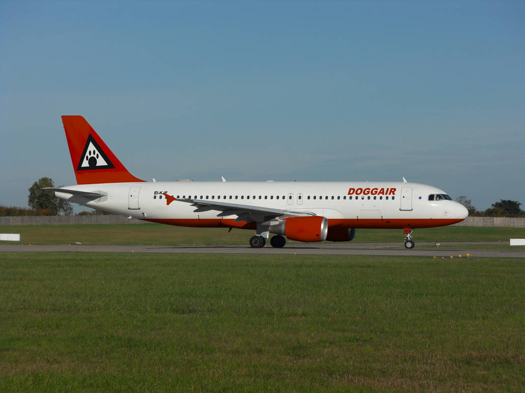 Doggair A320 EI-KJF