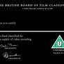 BBFC U Certification card