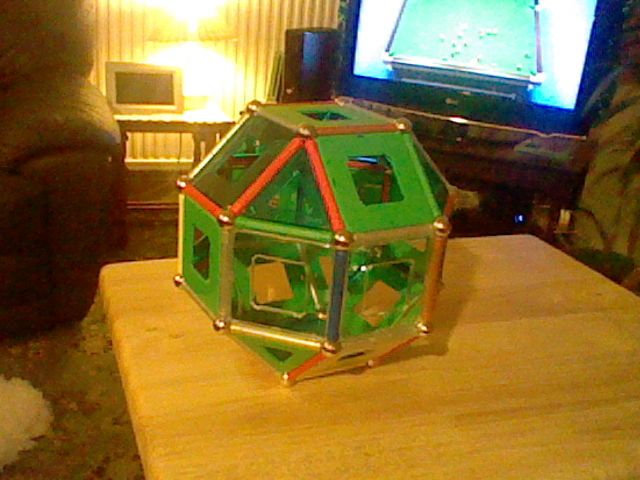 Geomag model - group 2C - Rhombicuboctohedron