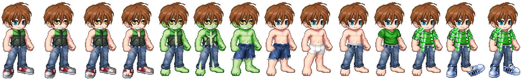 My GaiaOnline Dream Avatar, Hulkout 2