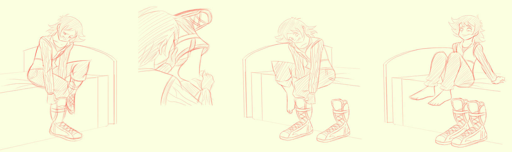 Deviantart Boots Remove Jason Terrell - Removing Boots B (Sketch) (WIP) by LevelInfinitum on ...