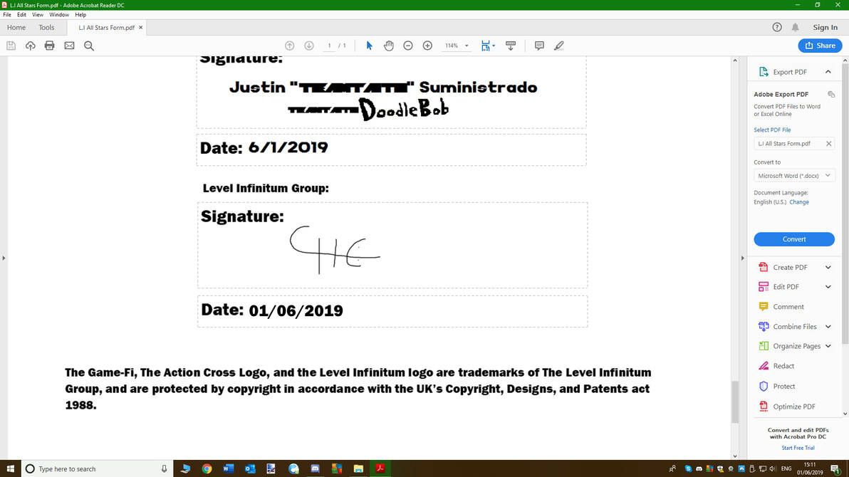 L.I All Stars Counter Signature by LevelInfinitum on DeviantArt