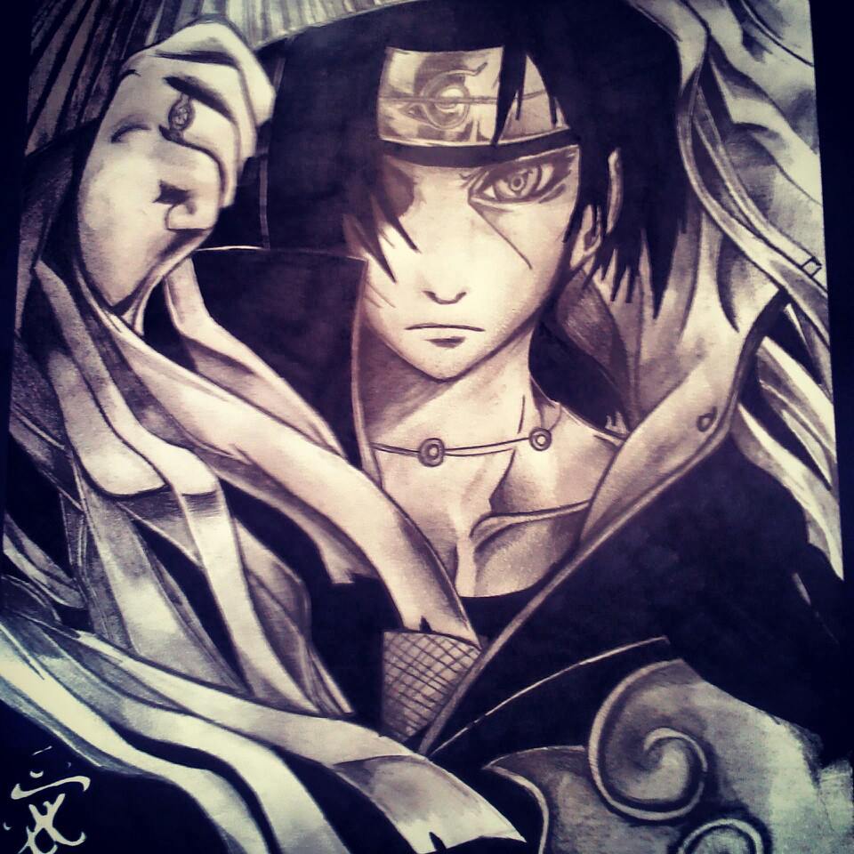 Itachi drawing