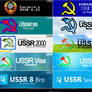 Microsoft Windows USSR Logotype Evolution