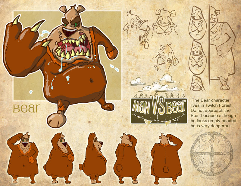 Bear Deviantart Rapper Character Bear by BetoRedfeather on DeviantArt