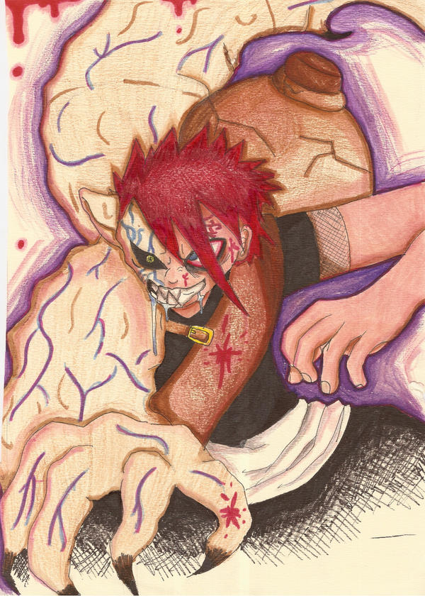 Gaara: Not quite sane