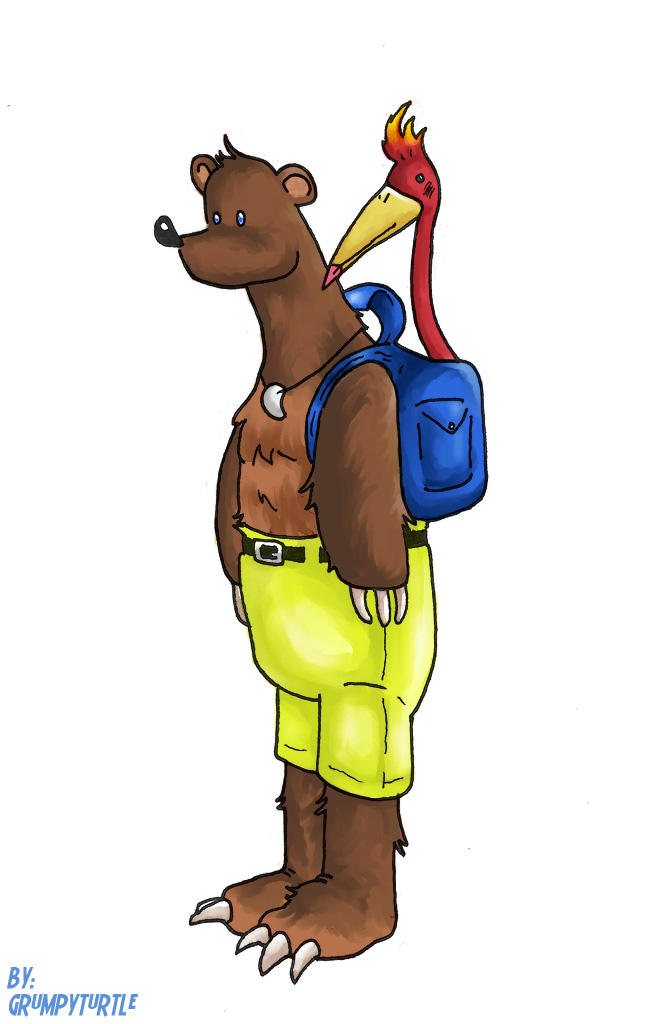 Banjo Kazooie by GrumpyTurtle on DeviantArt
