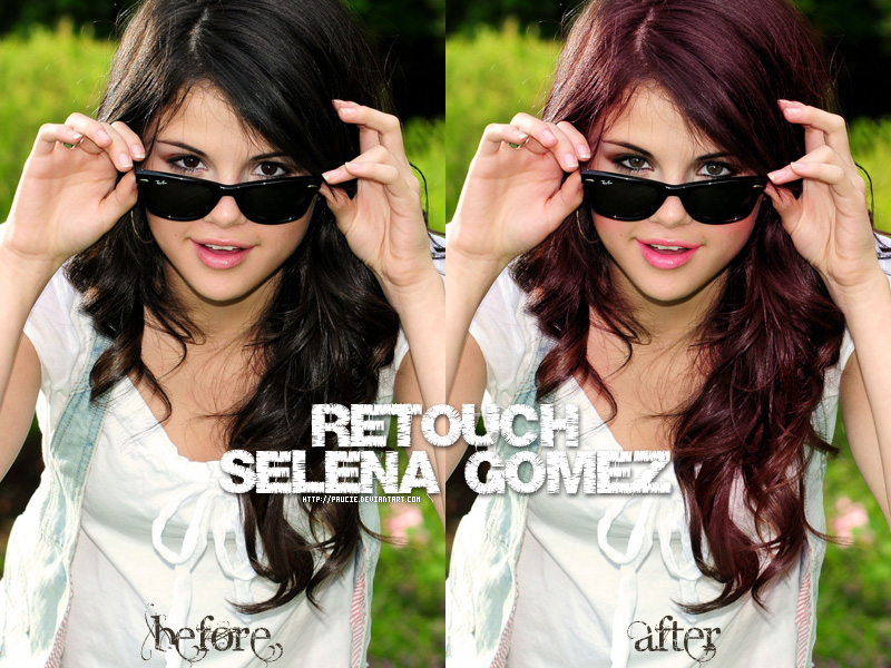 Retouch Selena Gomez