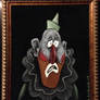 Gravity Falls: Sad clown on black velvet