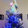 Blue Christmas tree