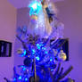 Elvis blue Christmas Christmas tree