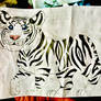 White Bengal tiger