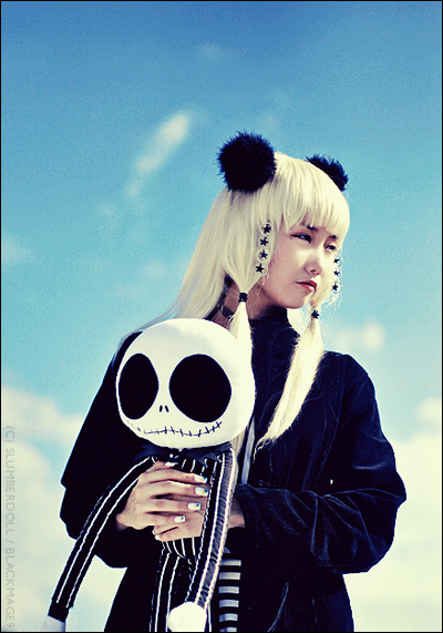 Chii: With Jack Skellington by slumberdoll