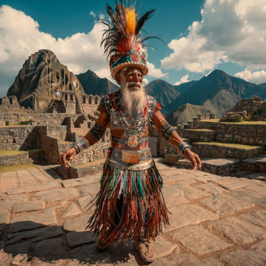 Inca shaman by San Pedro ceremony by vitoflex on DeviantArt