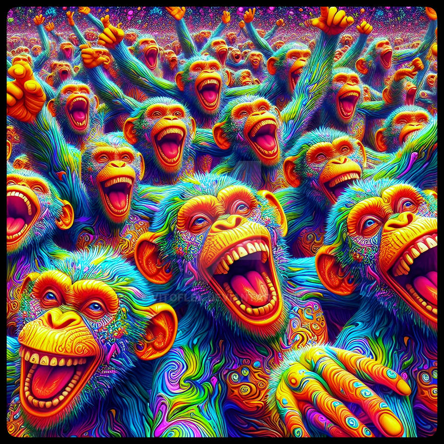 Blue Monkey Rave MONKEY RAVE PARTY by vitoflex on DeviantArt