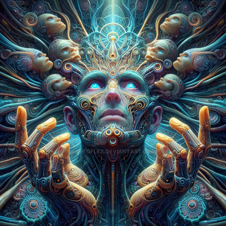 The harrowing encounter with dmt entities by vitoflex on DeviantArt
