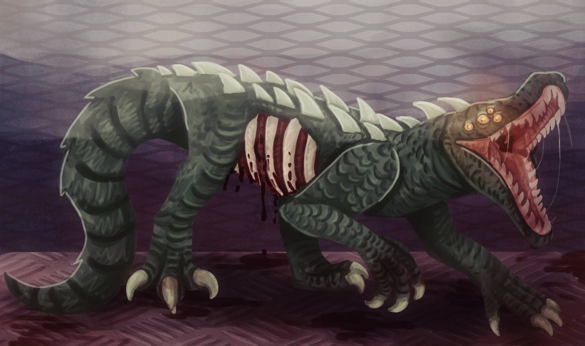 Scp 682 by DinosWarehouse on DeviantArt