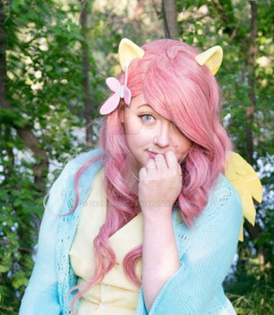 Fluttershy cosplay bust