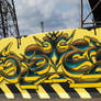 Mike oreily took this pic of the wall I painted