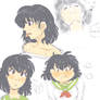 Kagome with short hair~