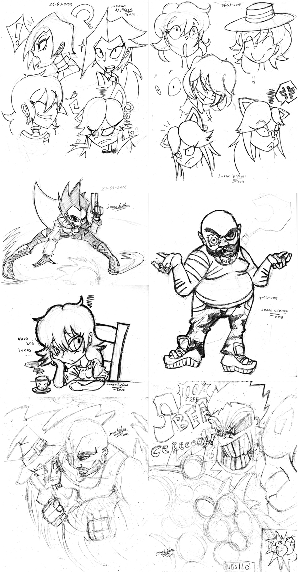 Sketchdump (2012-2013) 01