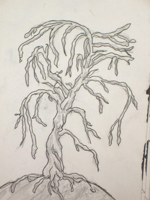 Droopy Tree by Nikandedd on DeviantArt