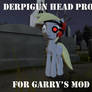 Derpigun Head Prop - Available for Garry's Mod