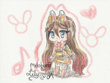 [3DS] Color pencil Usagi chibi [ArtAcademy]