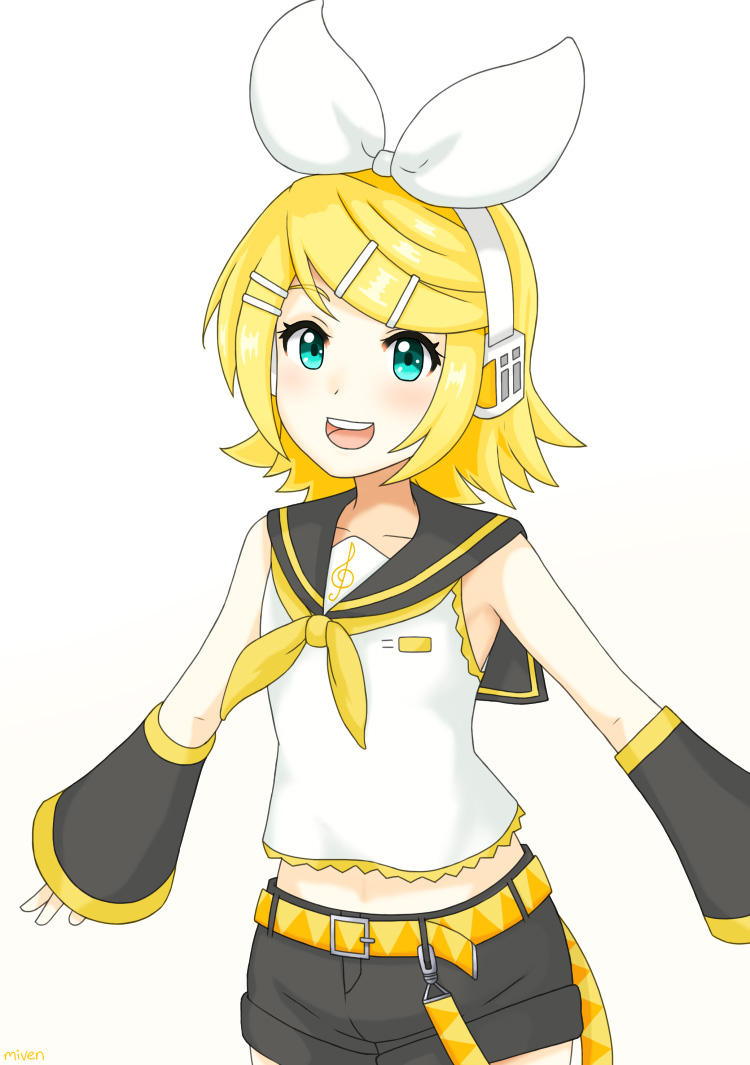 Kagamine Rin by Kuriesz on DeviantArt