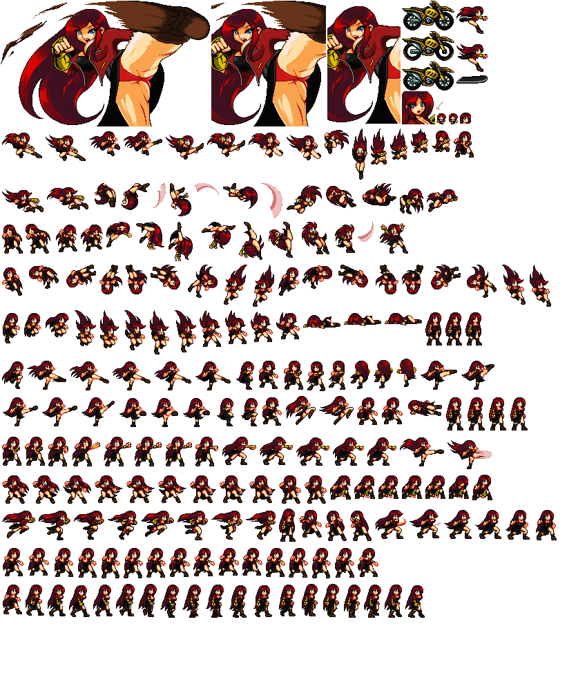 Gal as Wanda Maximov - Fight'n Rage Mod by AyaneKunoichi on DeviantArt