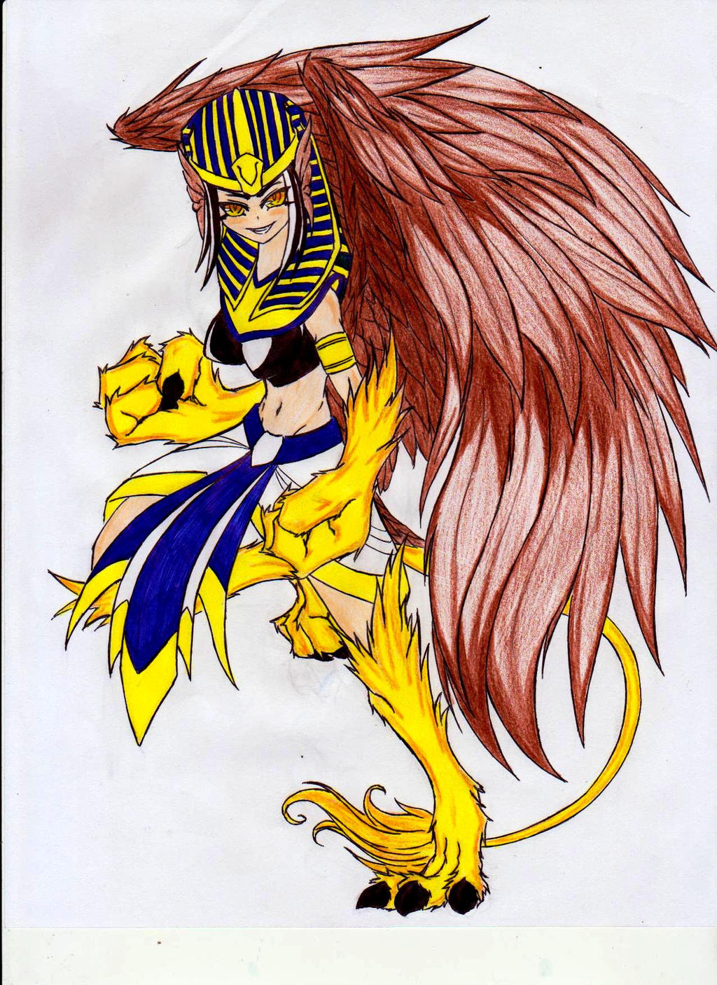 Alien Sphinx Deviantart Sphinx by Graydrone on DeviantArt