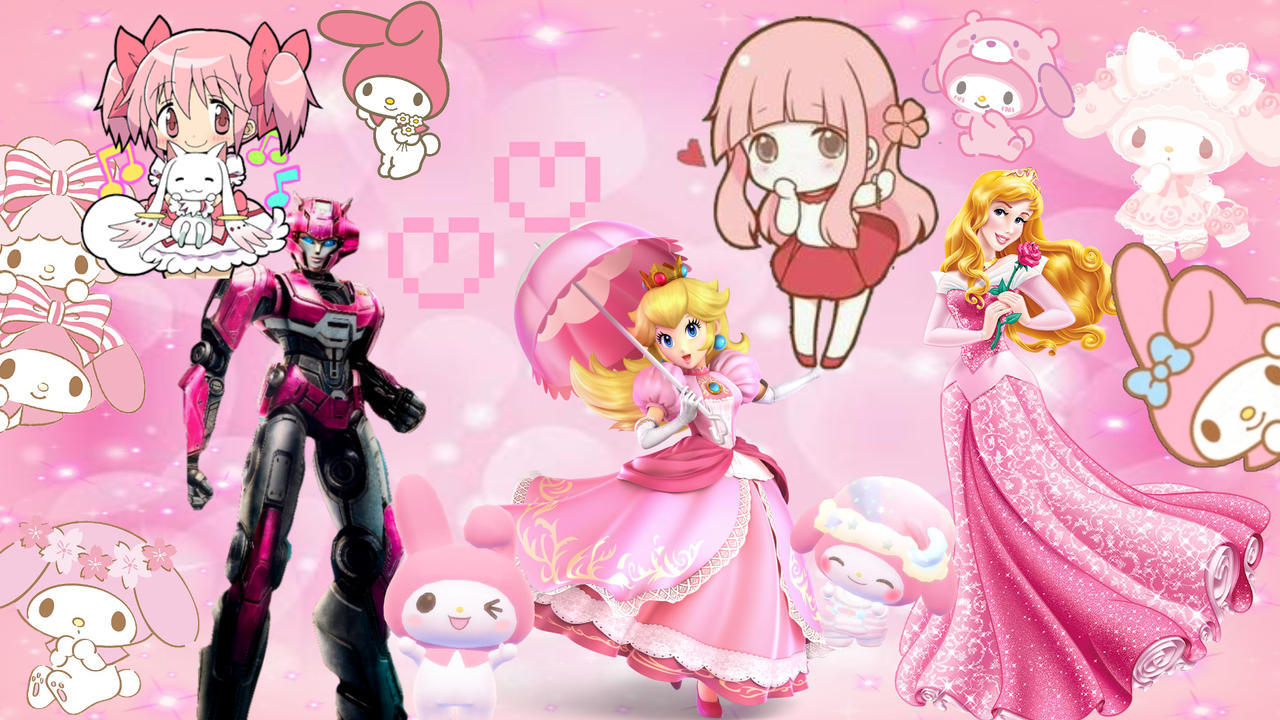 Adorable Pink girls by Kawaiikayla19 on DeviantArt
